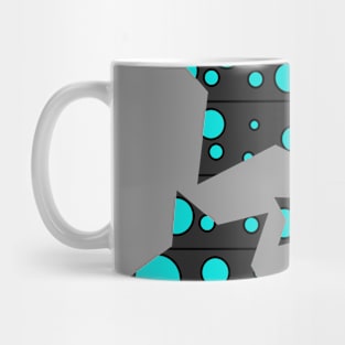 Modern Polka Dots - Construction Mug